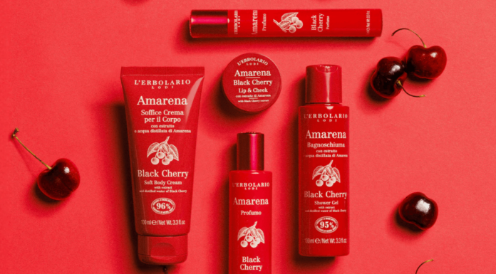Amarena: la nuova linea L’Erbolario che profuma di dolcezza e spensieratezza